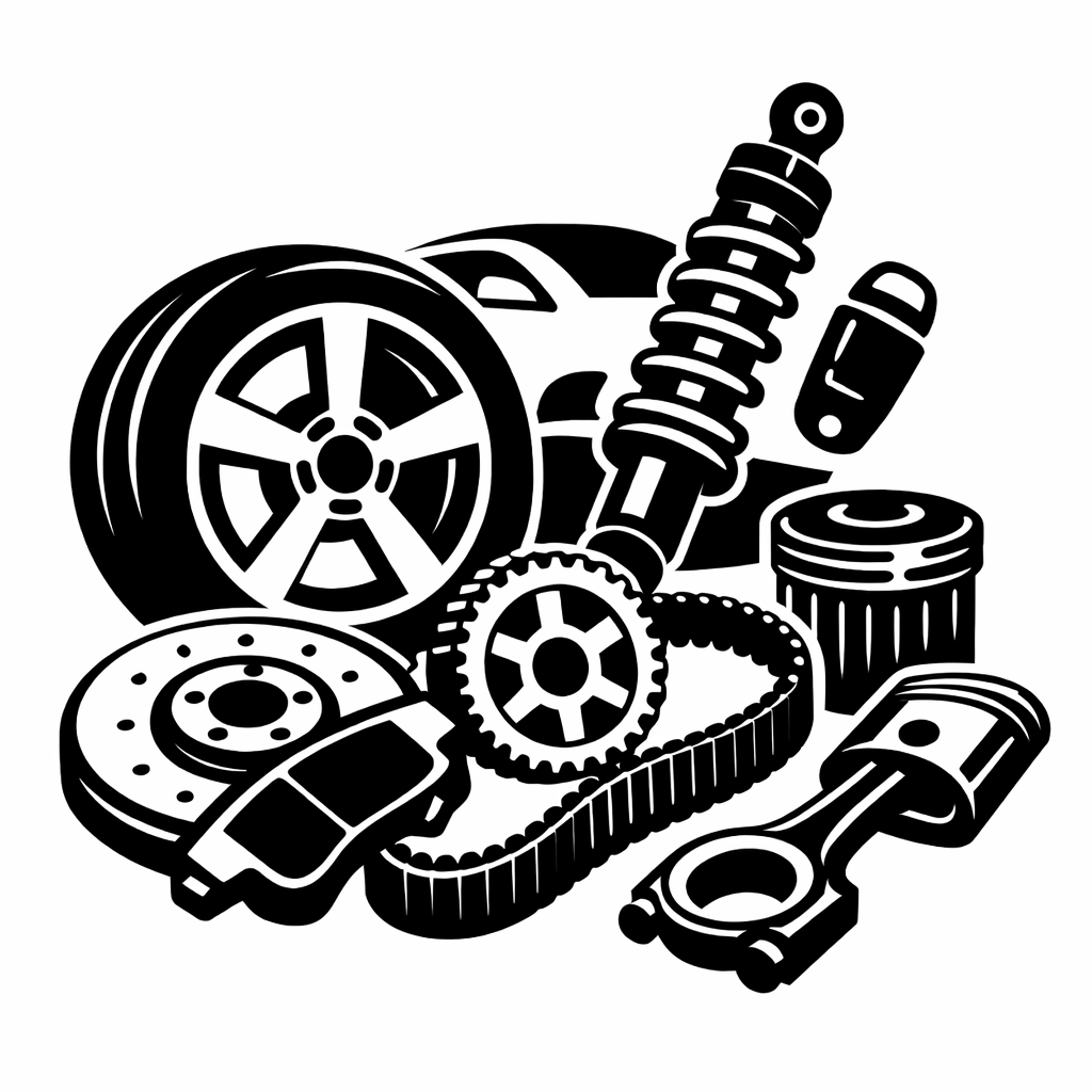 Minimalist Black and White Original Parts Image