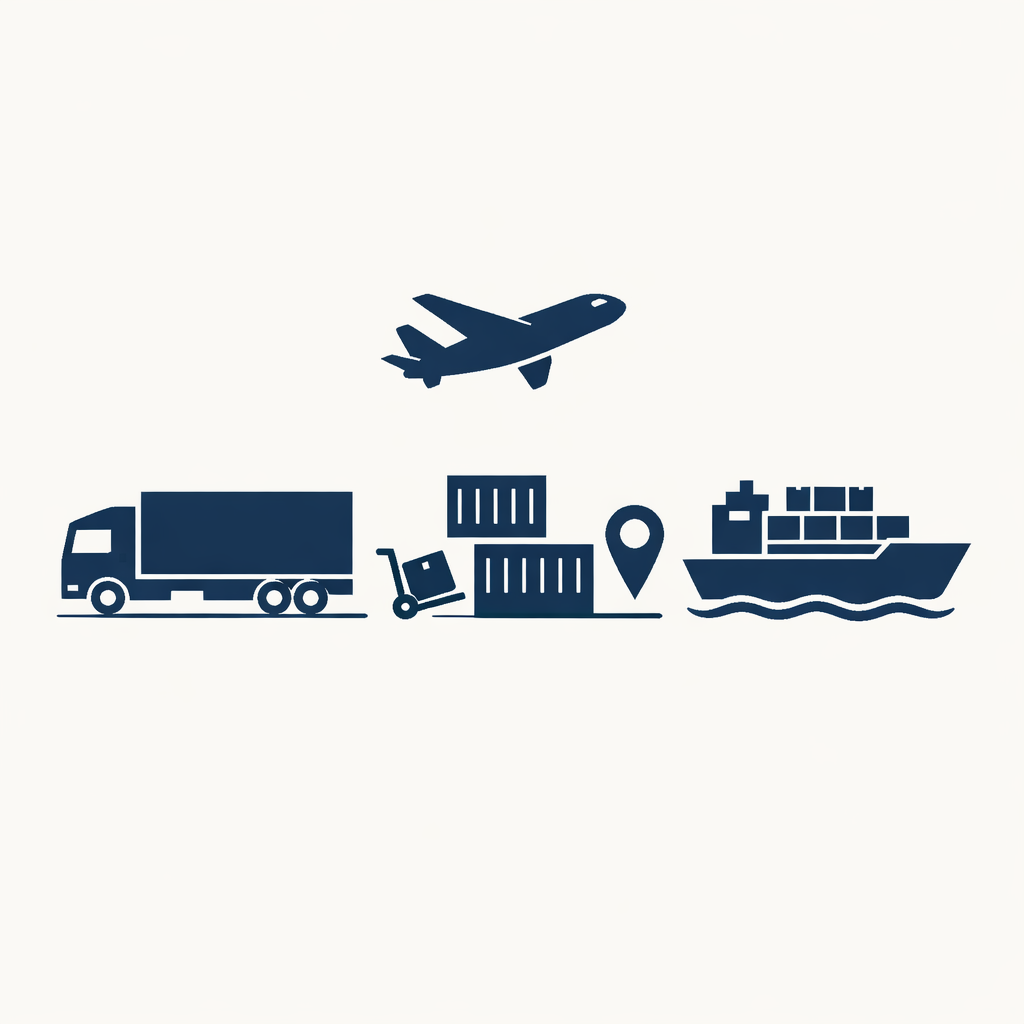 Minimalist Cargo Transport on Open Road